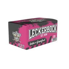 Lade das Bild in den Galerie-Viewer, Leckerbock Vodka+Grapefruit Partybox mit 20 Klopfern
